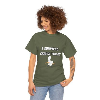 'I Survived Skibidi Toilet' Tee