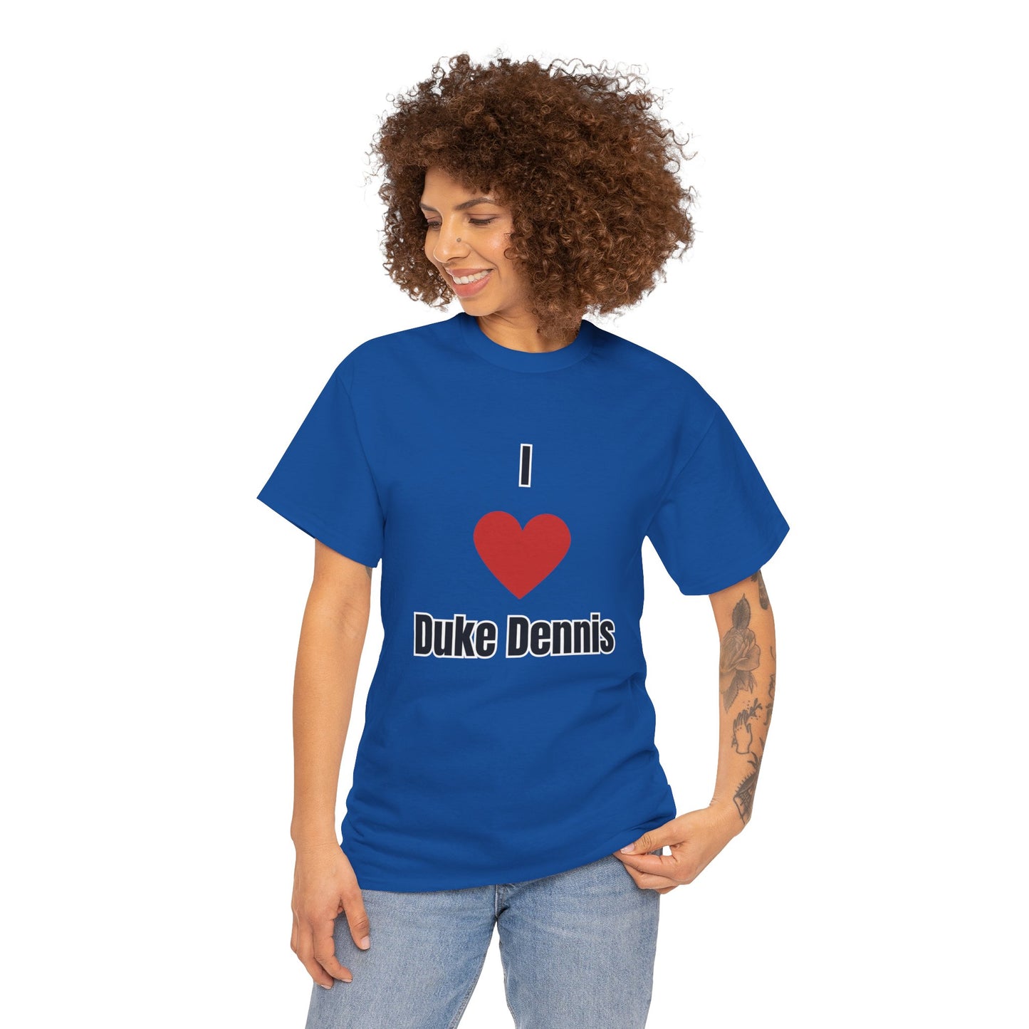 'I heart Duke Dennis' Tee