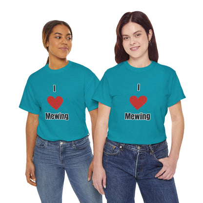 'I heart Mewing' Tee