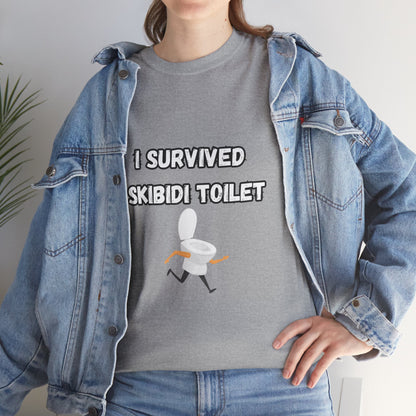 'I Survived Skibidi Toilet' Tee