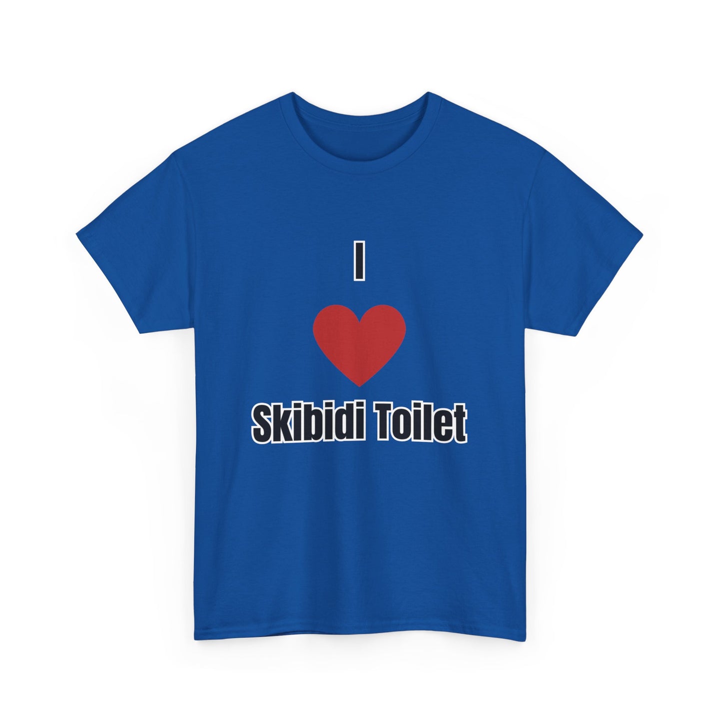 'I heart Skibidi Toilet' Tee