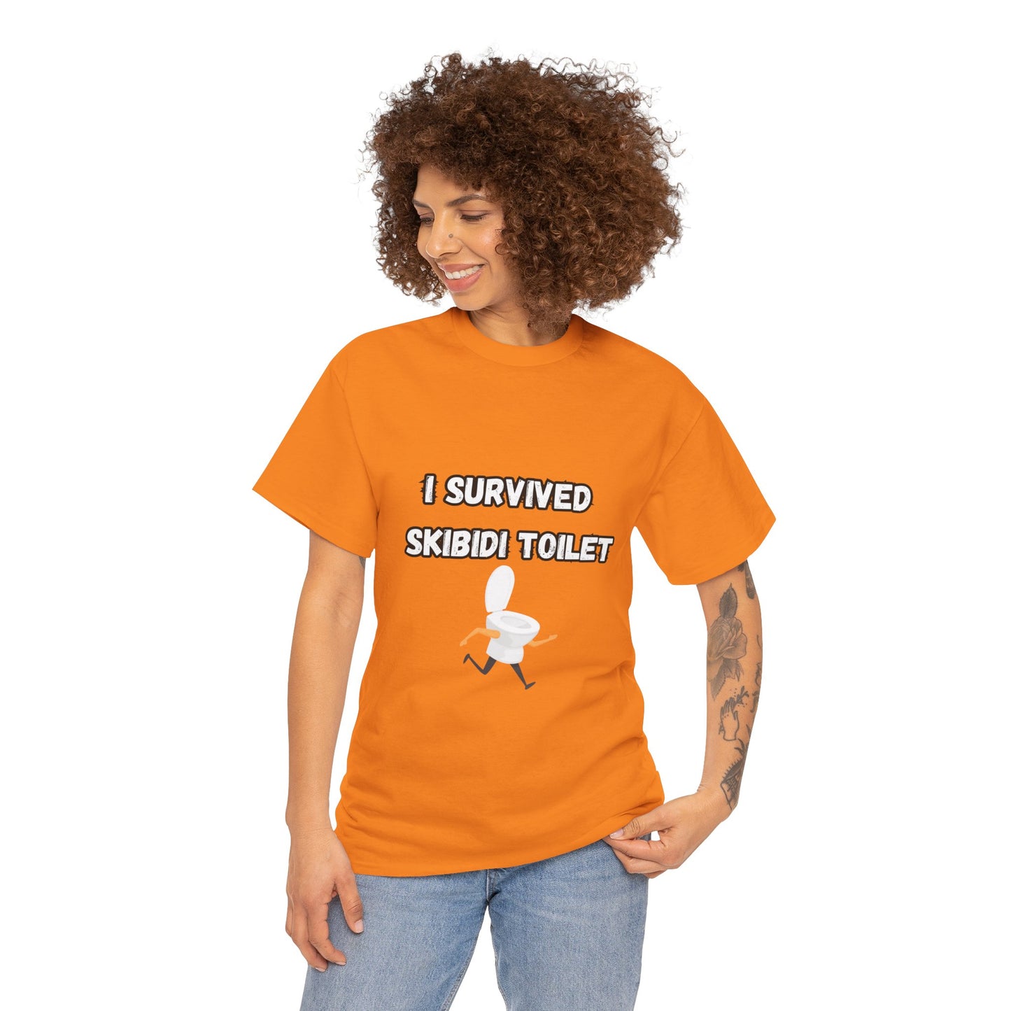 'I Survived Skibidi Toilet' Tee