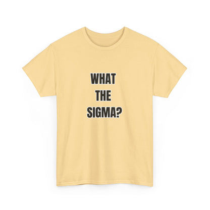 'WHAT THE SIGMA' classic brainrot tee