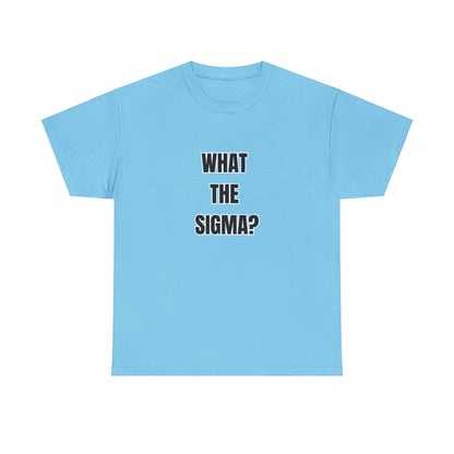 'WHAT THE SIGMA' classic brainrot tee