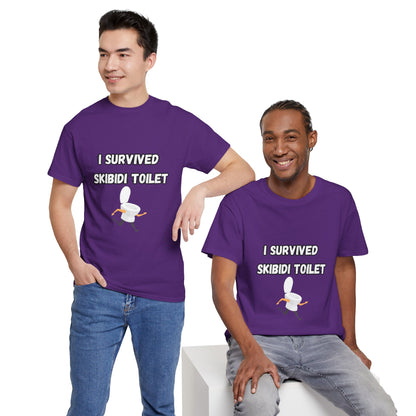 'I Survived Skibidi Toilet' Tee